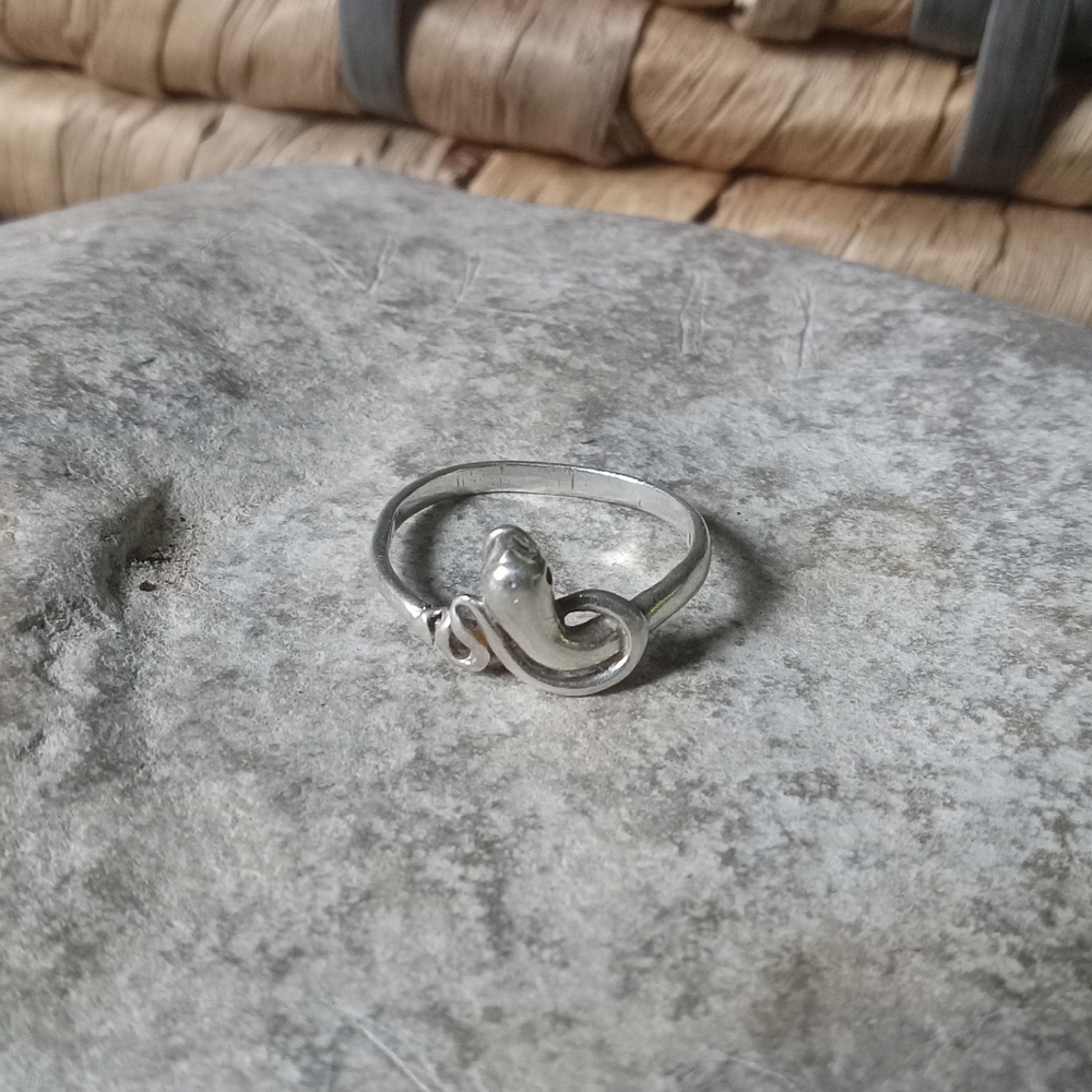 Silver Snake Ring